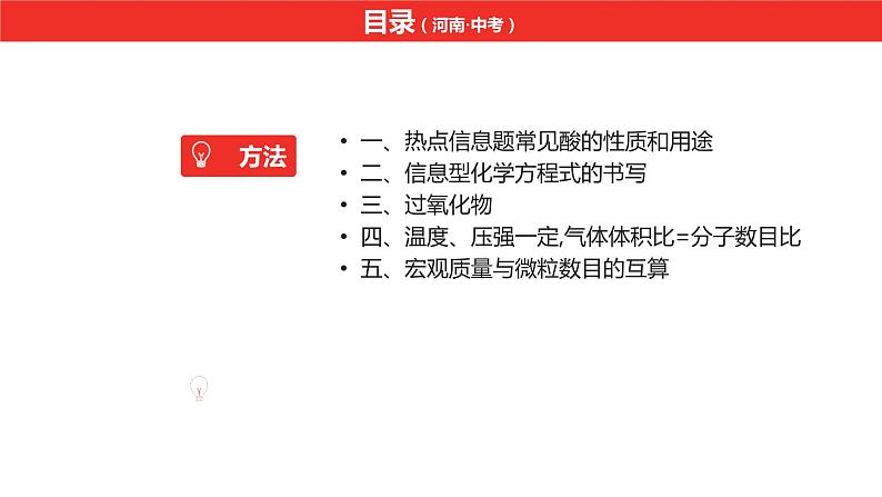 中考总复习化学（河南地区）19.题型七  知识的迁移和应用课件第2页