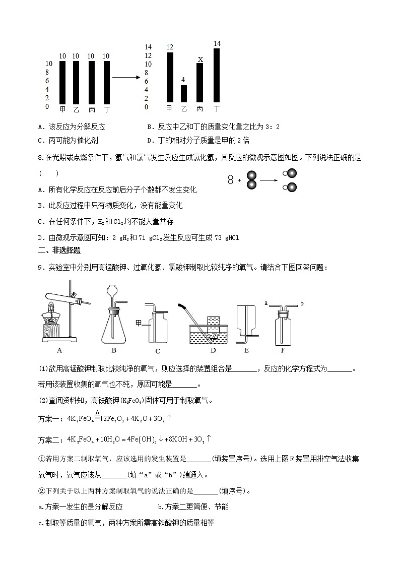 九年级化学人教版上册 5.3 利用化学方程式的简单计算能力提升训练(无答案)第2页