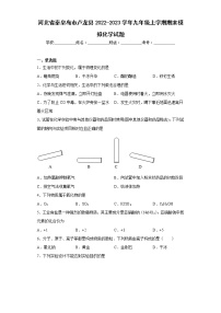 河北省秦皇岛市卢龙县2022-2023学年九年级上学期期末模拟化学试题 (含答案)