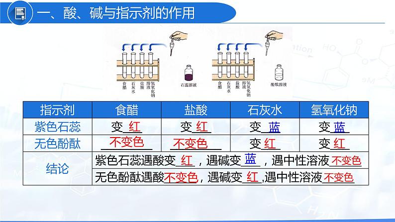 10.1常见的酸和碱- 九年级化学下册同步精品课堂(人教版)课件PPT第5页