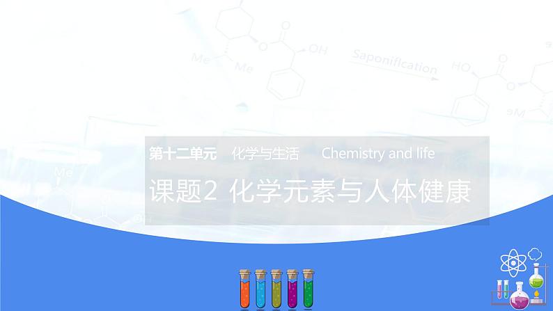 12.2化学元素与人体健康(课件)- 九年级化学下册同步精品课堂(人教版)01