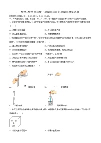 安徽省铜陵市枞阳县横埠中学2022_2023学年度九年级上学期期末化学模拟试题(含答案)