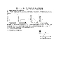 第十三讲 化学反应先后问题——浙江省中考化学