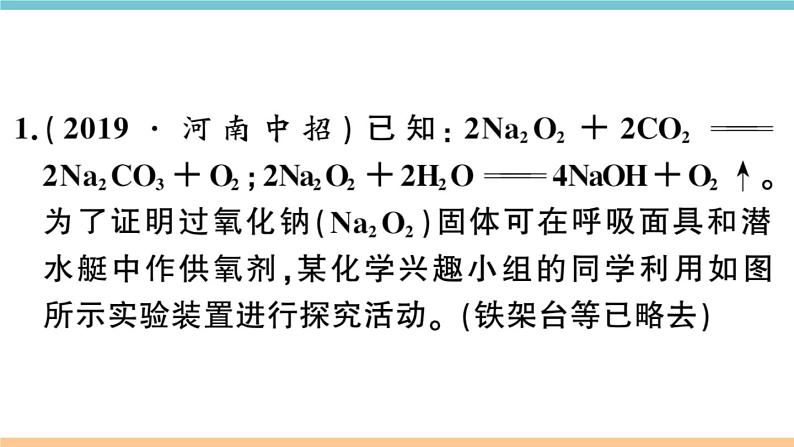 初三九年级化学下册河南特色题型专练6专题十三综合应用题课件PPT第2页