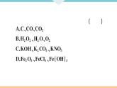 初三九年级化学下册河南特色题型专练4专题十一物质的转化与推断课件PPT