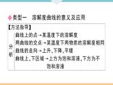 初三九年级化学下册江西同步练习2九单元溶液8专题二溶解度和溶质的质量分数课件PPT