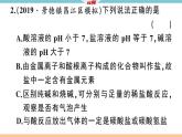 初三九年级化学下册江西同步练习4十一单元盐化肥10十一单元小结与复习课件PPT