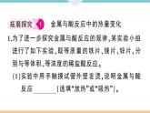 初三九年级化学下册江西同步练习1八单元金属和金属材料4实验突破一金属与酸反应的探究课件PPT