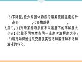 初三九年级化学下册江西同步练习2九单元溶液4课题2溶解度2课时课件PPT