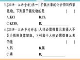 初三九年级化学下册江西同步练习6江西特色题型专练1题型一选择填充题课件PPT