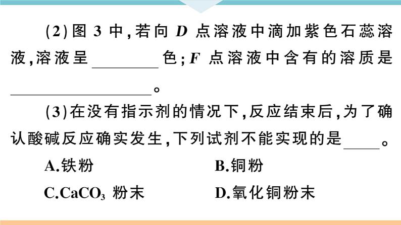 初三九年级化学下册河南同步练习3十单元酸和碱3专题四中和反应及pH课件PPT05