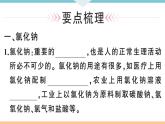 初三九年级化学下册河南同步练习4十一单元盐化肥１课时氯化钠碳酸钠碳酸氢钠和碳酸钙课件PPT