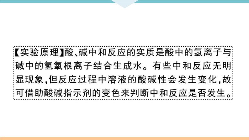 初三九年级化学下册江西同步练习3十单元酸和碱8实验突破六有关中和反应的探究课件PPT05