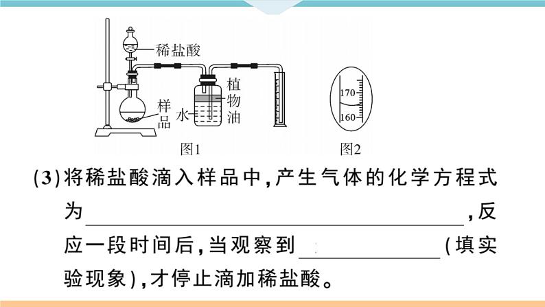 初三九年级化学下册江西同步练习4十一单元盐化肥7专题三碱变质的探究课件PPT05