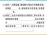 初三九年级化学下册江西同步练习3十单元酸和碱3实验突破四酸的化学性质课件PPT