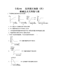 专练04 选择题压轴题（四）酸碱盐及其图像专题-备战中考化学压轴题提分专练（深圳专用）