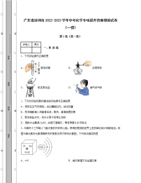 广东省深圳市2022-2023学年中考化学专项提升仿真模拟试卷（一模二模）含解析