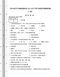 【中考化学】河南省洛阳市2022-2023学年专项提升模拟测试题（一模二模）含解析