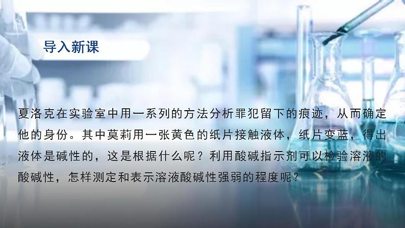 人教版化学九年级下册 实验活动7实验活动7溶液酸碱性的检验 课件+教案03