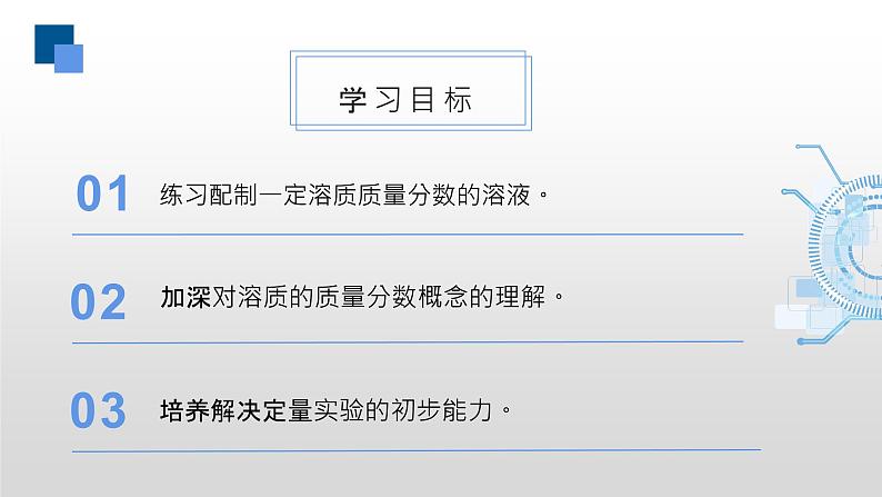 人教版化学九年级下册 实验活动5一定溶质质量分数氯化钠的配制 课件+教案02