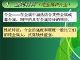 九年级化学-金属材料和金属资源的保护课件PPT