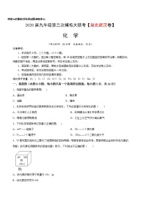 初中化学中考复习 （湖北武汉卷） 2020年九年级化学第二次模拟大联考（A4考试版）