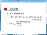 鲁教化学九年级下 第10单元  化学与健康 第3节  远离有毒物质 课件