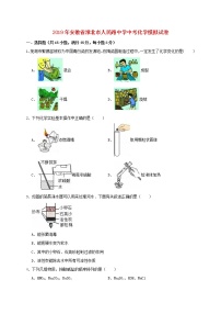 初中化学中考复习 安徽省淮北市人民路中学2019年中考化学模拟试卷（含解析）