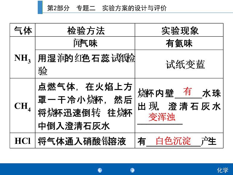 初中化学中考复习 2020年人教版中考化学专题复习课件：专题2　实验方案的设计与评价第5页