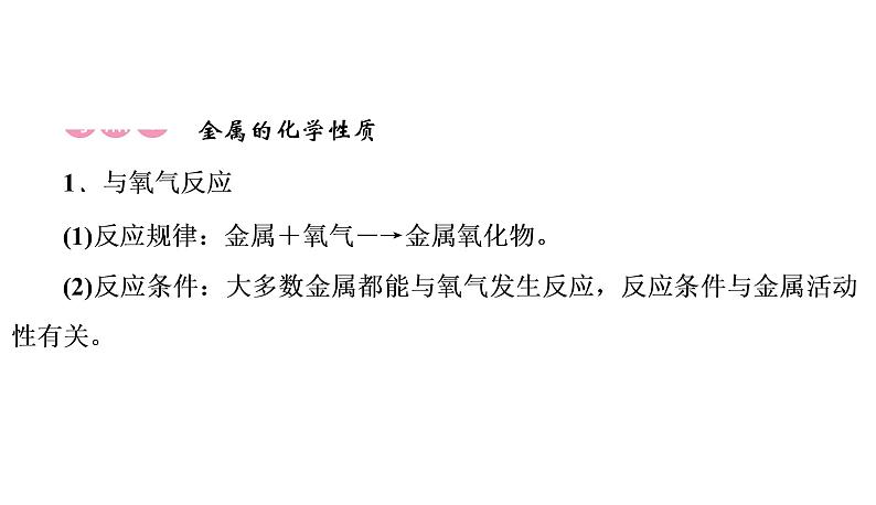 初中化学中考复习 2020中考备考化学考点讲练 金属的化学性质课件PPT第8页