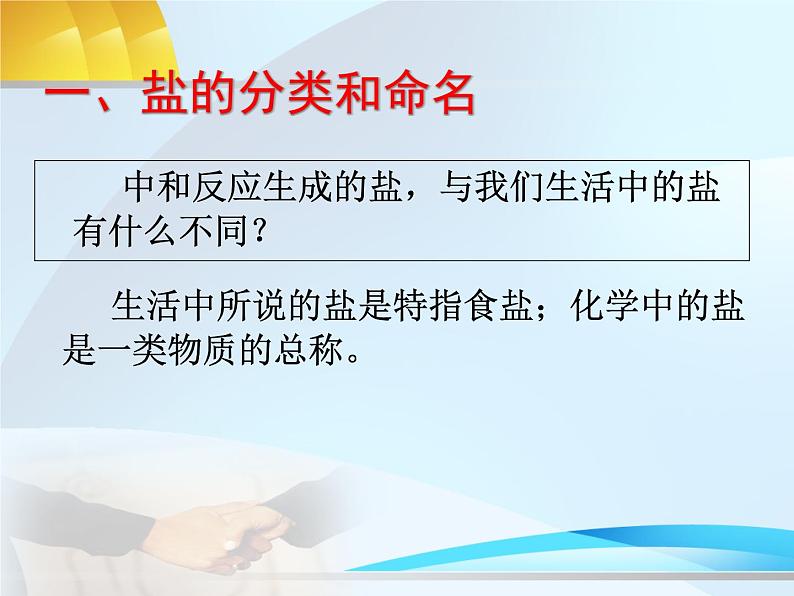 沪教版（上海）初中化学九年级下册 6.2 盐和肥料-- 盐的组成和分类 焰色反应 课件PPT03