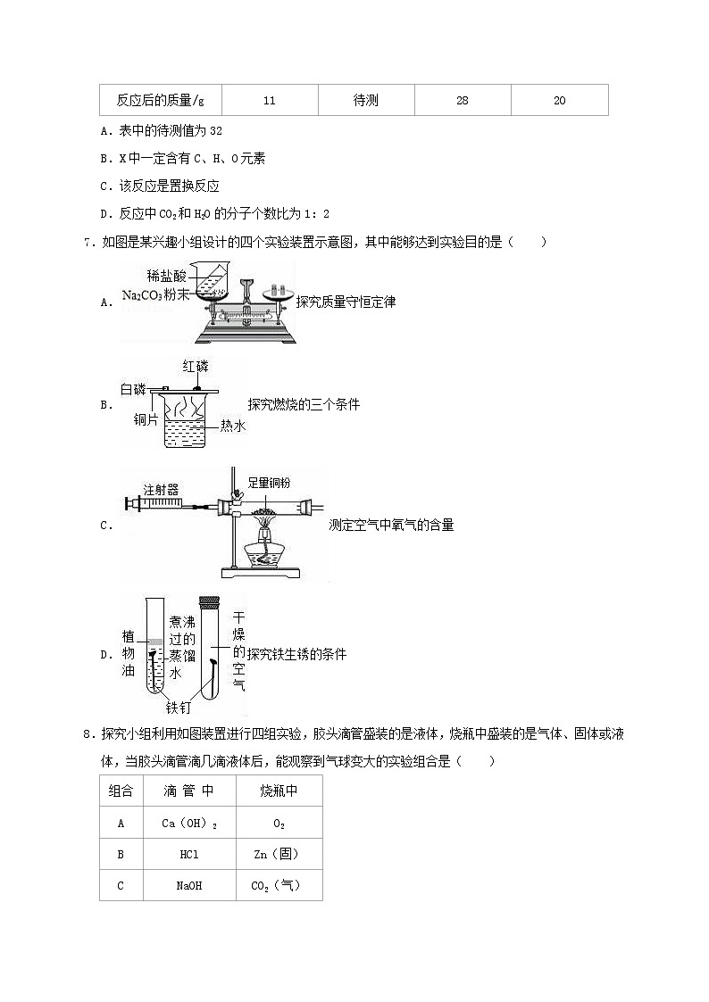 初中化学中考复习 贵州省遵义市汇仁中学2019年中考化学二模试卷（含解析）第2页