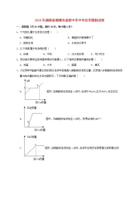 初中化学中考复习 湖南省湘潭市益智中学2019年中考化学模拟试卷（含解析）