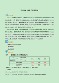 初中化学中考复习 考点33  常见的酸及性质-备战2022年中考化学一轮复习考点帮（解析版）