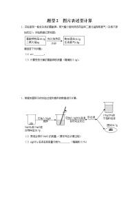 初中化学中考复习 题型2 图片表述型计算-备战2020年中考化学计算题型特训（原卷版）