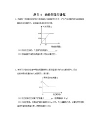 初中化学中考复习 题型4 函数图像型计算-备战2020年中考化学计算题型特训（原卷版）