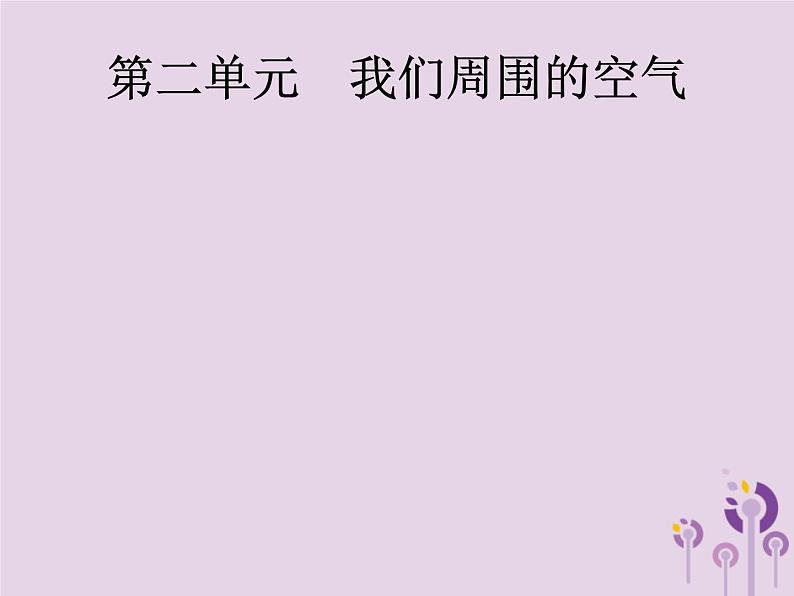 初中化学中考复习 中考化学总复习优化设计第一板块基础知识过关第二单元我们周围的空气课件第1页