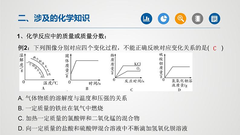 初中化学中考复习 专题08函数图象题专题-2022年中考二轮化学【重难点突破】精品课件第8页