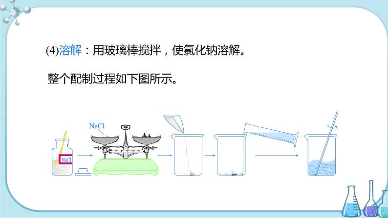 实验活动5《一定溶质质量分数的氯化钠溶液的配制》课件+教案+导学案（含同步练习）+实验视频05