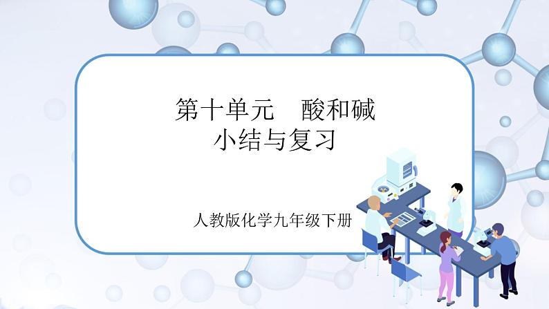 人教版化学九年级下册第十单元复习课件01