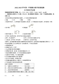 河北省邯郸市鸡泽县2022-2023学年九年级上学期期末化学试题(含答案)