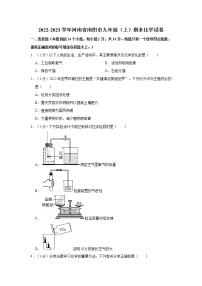 2022-2023学年河南省南阳市九年级（上）期末化学试卷