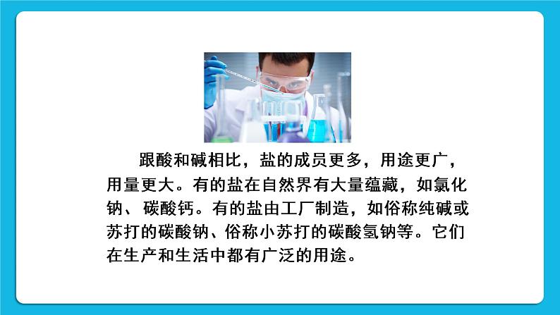 第八章 常见的酸、碱、盐 8.4 常见的盐 第1课时 几种常见盐的用途 盐的组成 课件+教案04