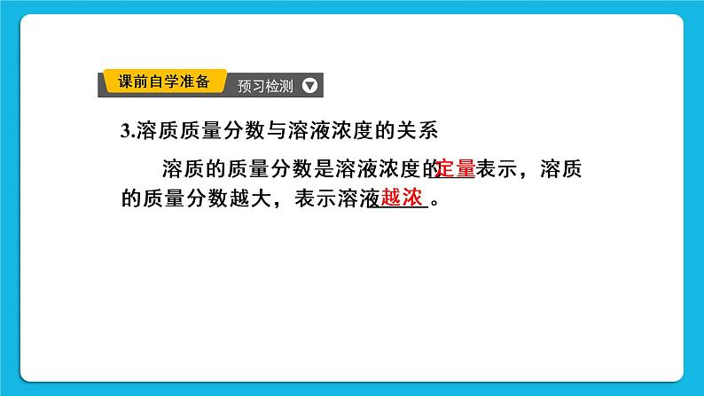 第九单元 溶液 课题3 溶液的浓度 第一课时 溶质的质量分数 课件+教案+导学案+素材04