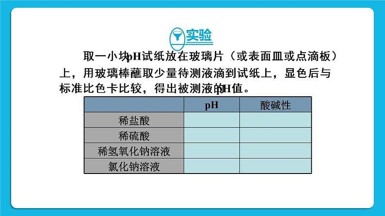 第十单元 酸和碱 课题2 酸和碱的中和反应 第二课时 溶液酸碱度的表示方法——pH 课件+教案+导学案+素材08