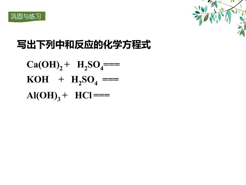 10.2酸和碱的中和反应课件PPT08