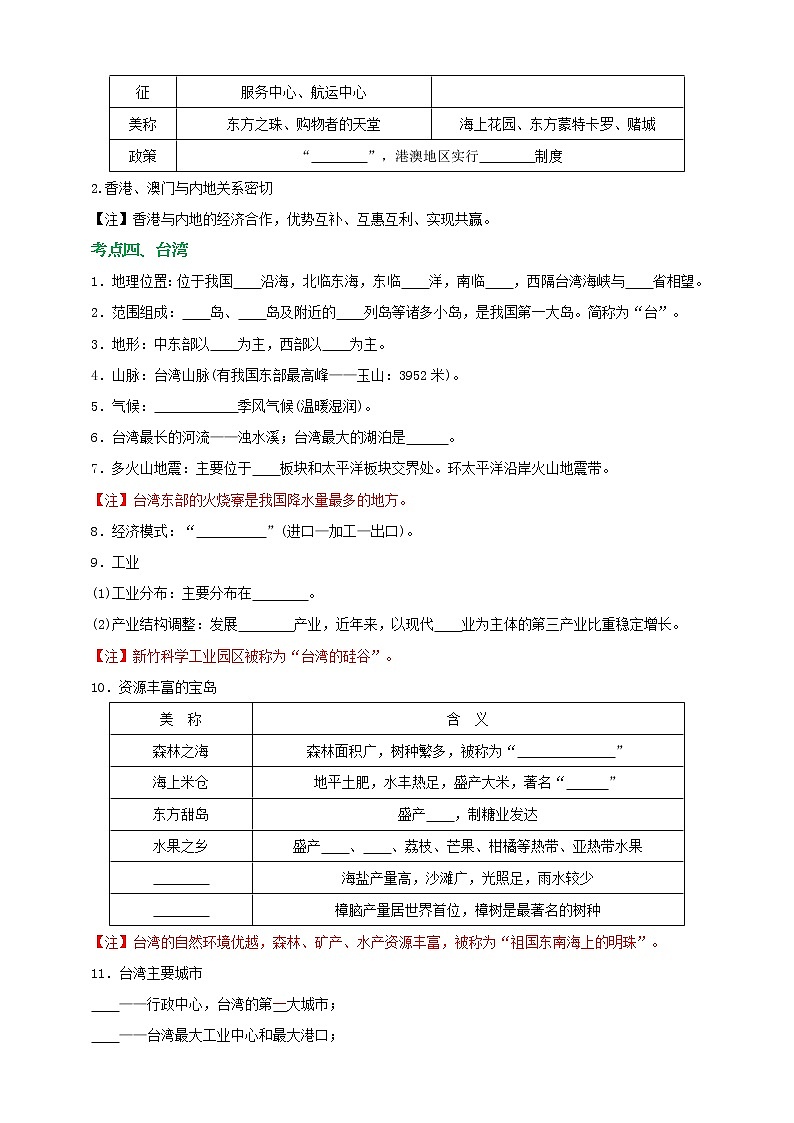 模块26 我国：南方地区（学生版）第3页