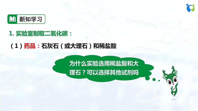 人教版初中九年级化学 第六单元 课题2 二氧化碳制取的研究 课件04