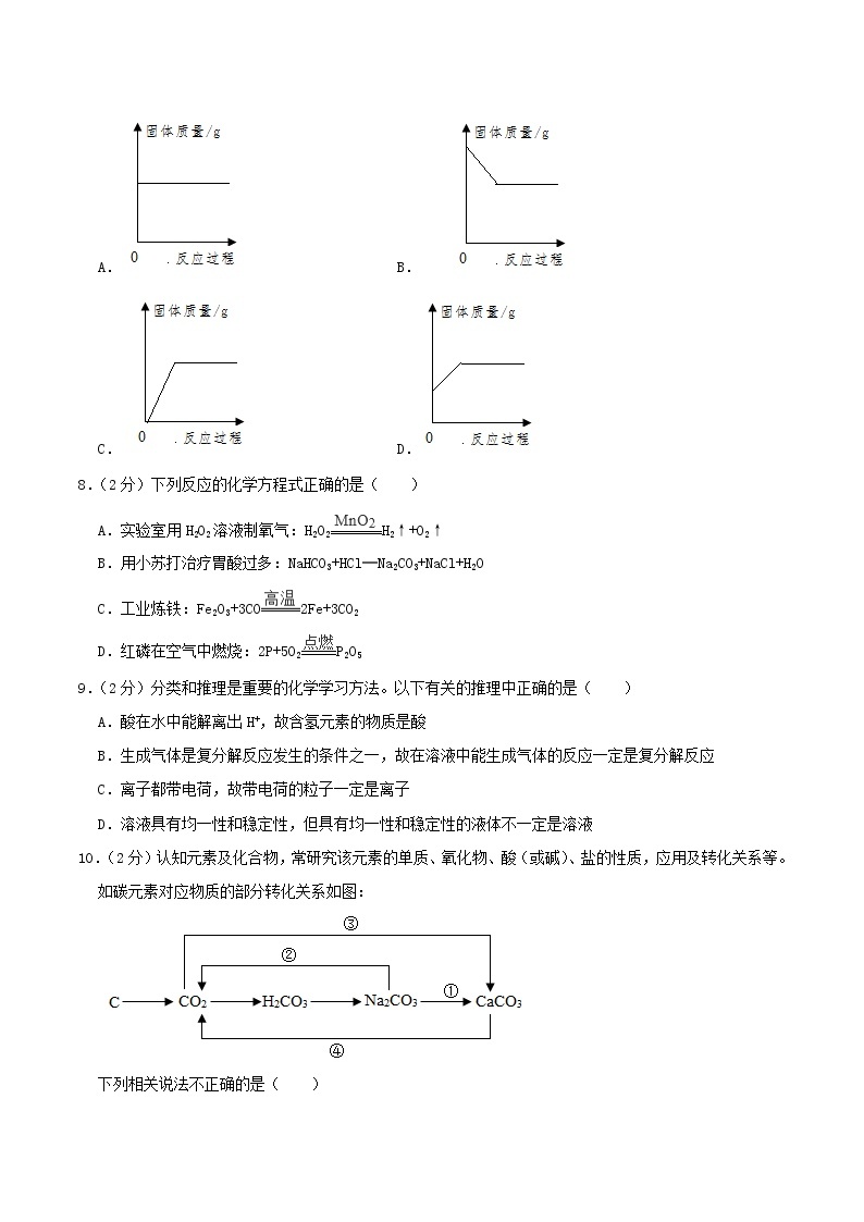 2022年湖北省荆门市中考化学真题及答案02