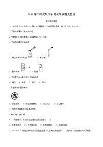 2022年广西贺州市中考化学真题及答案